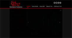 Desktop Screenshot of frankcapassoandsons.com